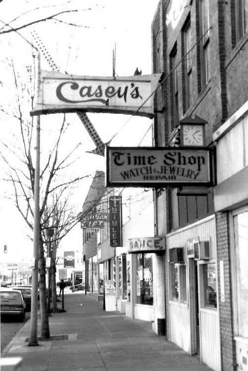Casey's in 1992 - Photo by and Courtesy of  Dave Schelly