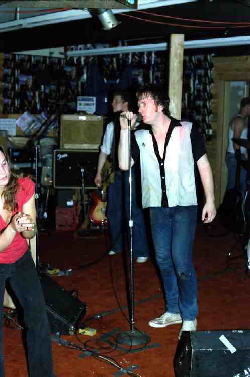 Johnny & The Distractions (May 1980)  Image Courtesy of Stephen Rickles