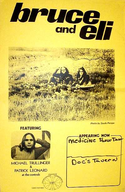 Bruce and Eli - Image courtesy of Kathy Talmood