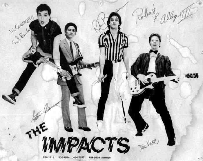 Impacts - Image courtesy of George Holt