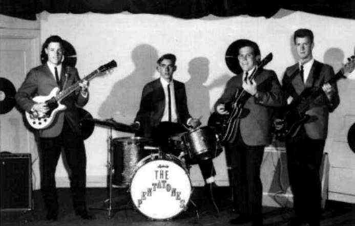 The Pentatones in 1962 - Photo Courtesy of Les Engle