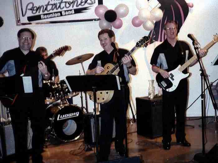 The Pentatones Reunion Band - Photo Courtesy of Les Engle