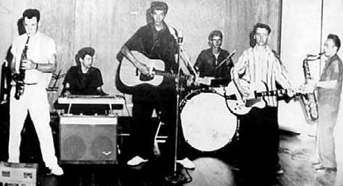 Lee Parker & The Sharps at the Bethel Grange Hall - Photo Courtesy of Jeff Miller