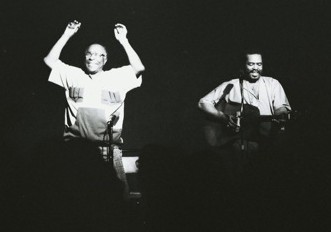 Sonny Terry & Brownie McGee at the Egress - Image by and courtesy of Allan Murphy