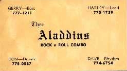 Thee Aladdins - Image courtesy of Ric Seaberg