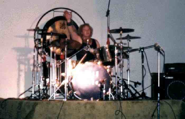 Trust drummer Philip Bailey