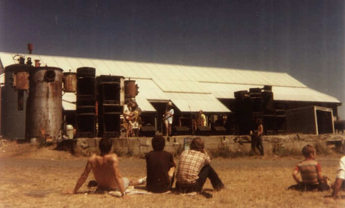 Papaya performing at Seattle's Gasworks Park - Photo Courtesy of Reid Merryman