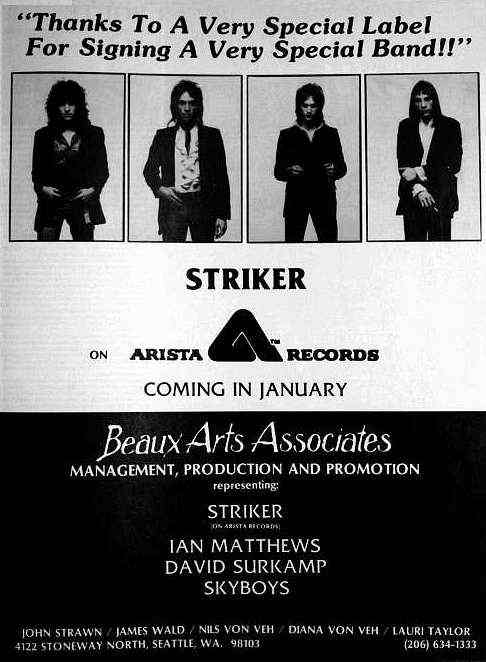 Billboard Magazine Advertisement Courtest of John C. Strawn