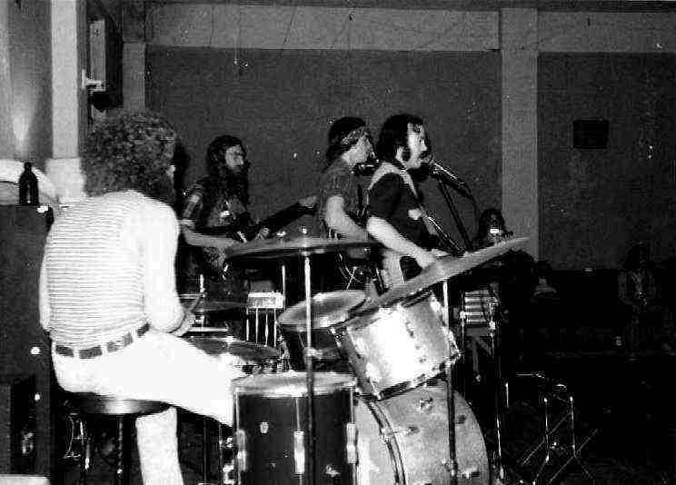 Turkey Run playing at the WOW Hall in Eugene - Spring, 1974