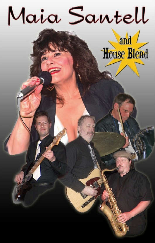 Maia Santell and House Blend - Photo Courtesy of Maia Santell