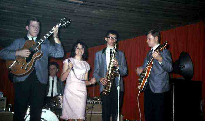 Regents at the Red Carpet in 1964 - Image courtesy of Walt Rattenbury